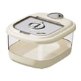 thumbnail image 3 of Siruishop Cereal Rice Food Storage Container Box Cereal Pet Food Kitchen Pantry Holder S for 5kg, 3 of 8