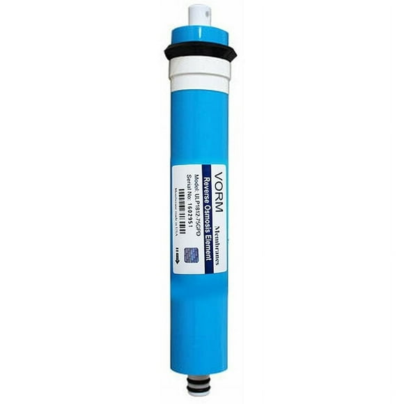 Reverse Osmosis Membrane Replacement Filter for Residential Use, Universal Standard Size Suitable for Yoiurt Filters, High Contaminant Rejection TFC Spiral Wound Design, Easy to