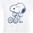 thumbnail image 3 of Peanuts - Faces of Snoopy - Women's Short Sleeve Graphic T-Shirt, 3 of 6