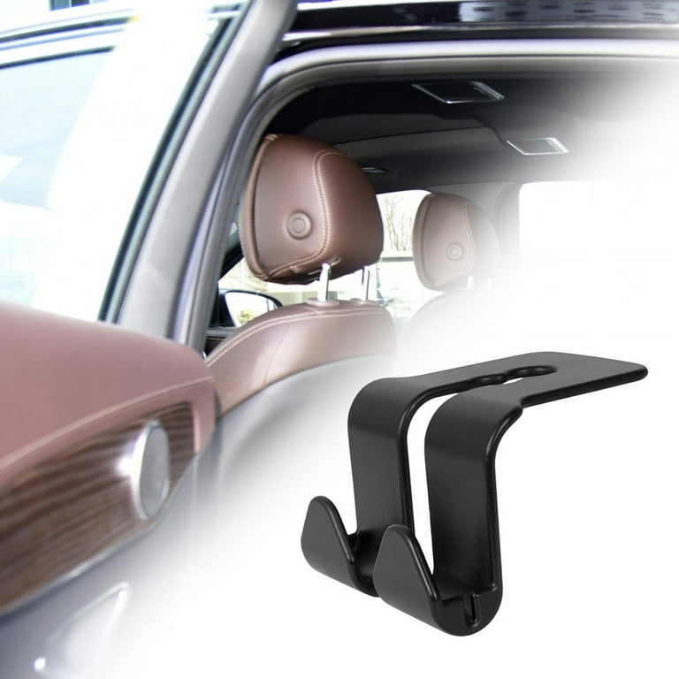 Car Headrest Hook Car Storage Hook Organizer Car Handbag Holder, Multifunctional  Back Seat Headrest Hanger Auto Seat Hook for Coat Purse Without Storage Box  