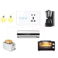 thumbnail image 6 of 95-250V Wi-Fi Smart Wall Outlet with 3 Gang Touch Light Switch Smart Life APP Remote, 6 of 8