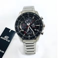 thumbnail image 3 of Casio EQS-900DB-1AVCR Edifice Men's Solar-Powered Chronograph Stainless Steel Watch, 3 of 5