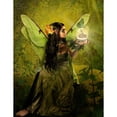 thumbnail image 3 of Babette 12x14 Black Modern Framed Museum Art Print Titled - Fairy 16, 3 of 5