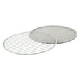thumbnail image 3 of GLFILL 5Pcs Round Disposable Wire Net Grill Racks Iron Roast Grate Cooking Barbecue BBQ Barbecue Net Square BBQ Rack 25/28/33CM 25CM, 3 of 9