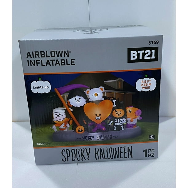 102 Inch Line Friends BT21 Scene for Halloween by Airblown