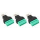 thumbnail image 3 of Conector de tornillo Nikou 3 piezas Adaptador hembra RJ45, 3 of 9
