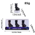 thumbnail image 3 of Mom's Best Letreros de mesa con luces de gato negro y calavera de calabaza para fiesta de Halloween, 3 piezas, 3 of 8