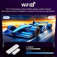 thumbnail image 5 of H96 MAX 3518 Wireless Hdmi Display Adapter 4K Ultra HD Media Player WiFi 6 BT5.4 16GB Streaming Video for iPhone iPad,Android Tiktok,YouTube Mirroring to TV HD Video Sync, 5 of 9