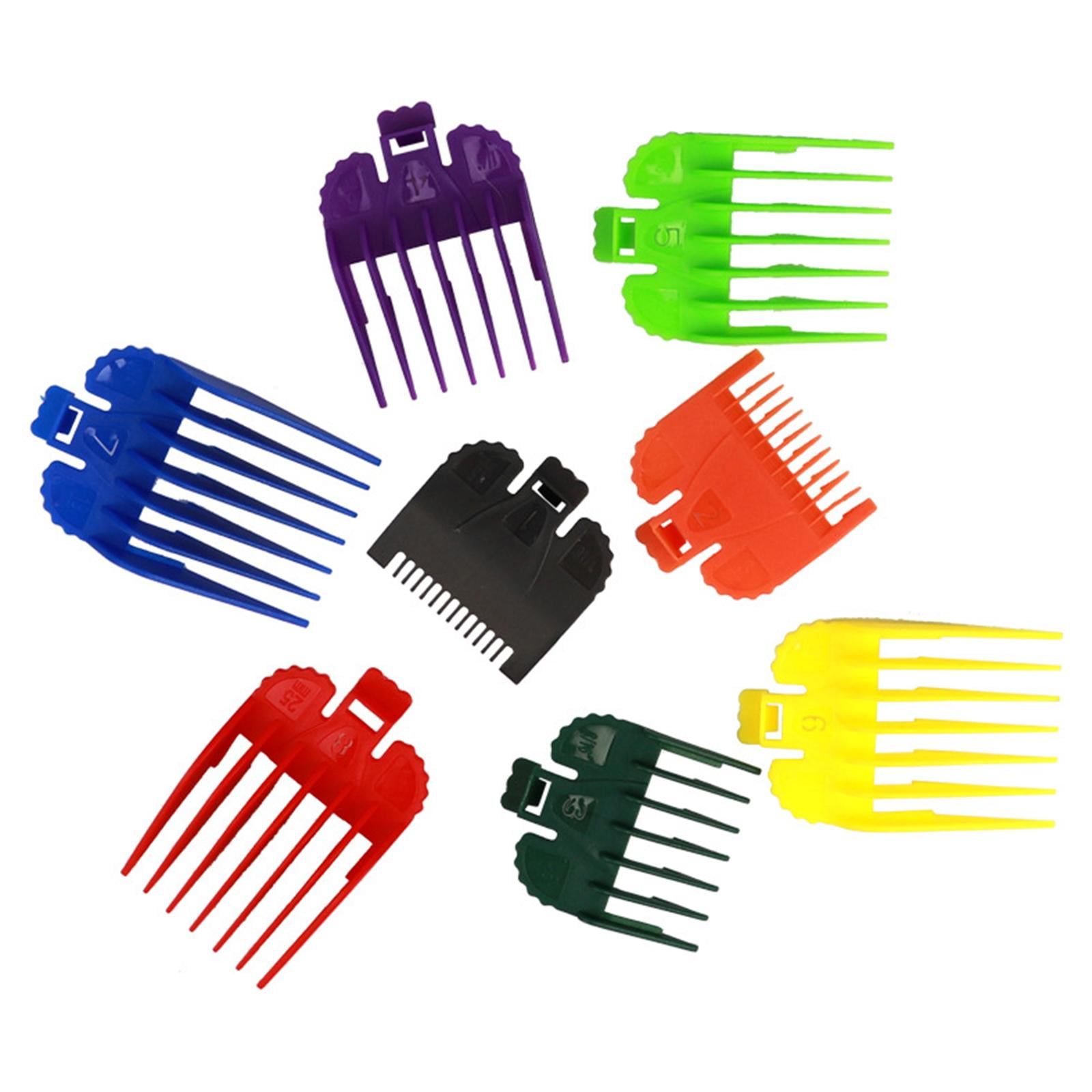8 Pieces Replacement Hair Clipper Guards Guide Combs Hair Guard ...