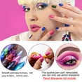 thumbnail image 4 of Set de lápiz delineador de ojos LemonSac, 15 colores, impermeable, maquillaje para ojos, 4 of 7