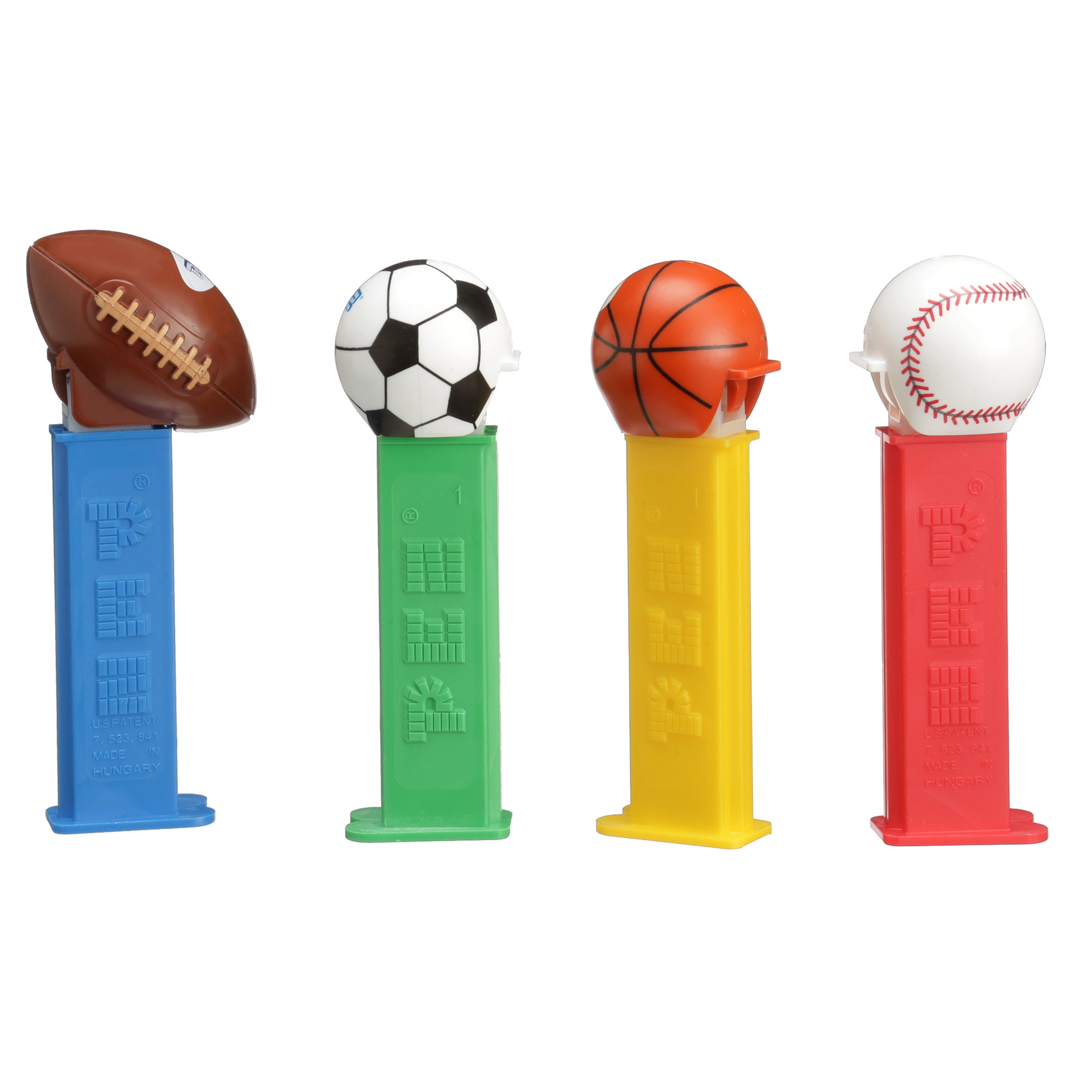 PEZ ►► SPORTS set of 5 and full football candy box Europe ◄◄ TOP 