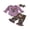 Purple, variant on BemeyourBBs Newborn Baby Hunting Deer Clothes Baby Boy Girl Spring Fall Winter Outfit Long Sleeve Romper Jungle Camouflage Pants Set Hat 3pcs Set
