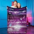 thumbnail image 1 of Manta de San Valentín con estampado transparente, color duradero, suave, transpirable, varios tamaños, cálida, regalo para exquisitos regalos festivos BL227 4 80 x 100 cm, 1 of 4