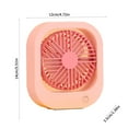 thumbnail image 3 of Clearance Under $5!Yyuenw Neck Fans That Blow Cold Air USB Desktop Fan Rechargeable Convenient Mini Small Folding Circulating Student Dormitory High Wind Power Fan Portable Fan, 3 of 5