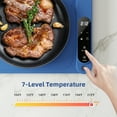 thumbnail image 3 of LUXBIRD Electric Food Warming Tray with Temperature Control and Timer, High-class Silicone Pad, Full Surface Fast Heating, Ideal for Home, Kitchen, Buffet, Party Use, 3 of 10