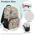 thumbnail image 7 of KUIFORTI Duck Camo Kids Backpack 16 Inch Polyester Boys School Bag with Front Pockets Adjustable Straps Suitable for Elementary Primary Middle Back to School Supplies, 7 of 7