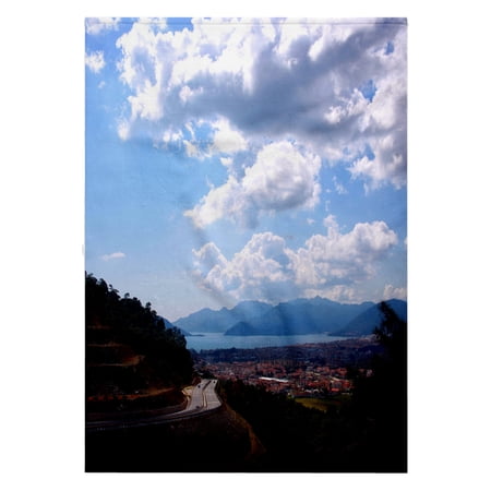 3dRose, Spectacular Coast Road Descent Into Marmaris Mugla Turkiye, 22x30 Bath Hand Pool Towel