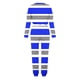 thumbnail image 5 of Puntoco Traje Casual Con Cordón Y Cuello Redondo De Manga Larga Con Estampado Holgado A La Moda Para Mujer Azul Xl, 5 of 5