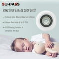 thumbnail image 2 of Surpass Garage Door Hardware Kit with Smooth Quiet Rollers 10 Piece Pack, 2 of 5