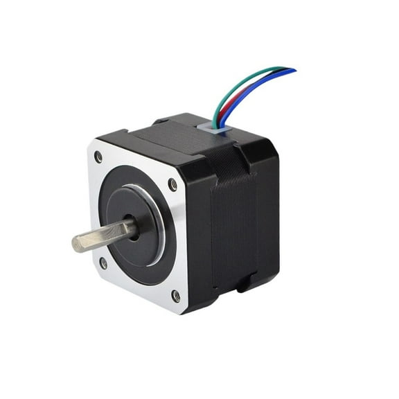 YCJYWXSR Nema 17 Stepper Motor 34mm 26Ncm(36.8oz.in) 0.4A 12V Nema17 Step Motor 42BYGH 4-lead CNC Reprap 3D Printer - 1PCS
