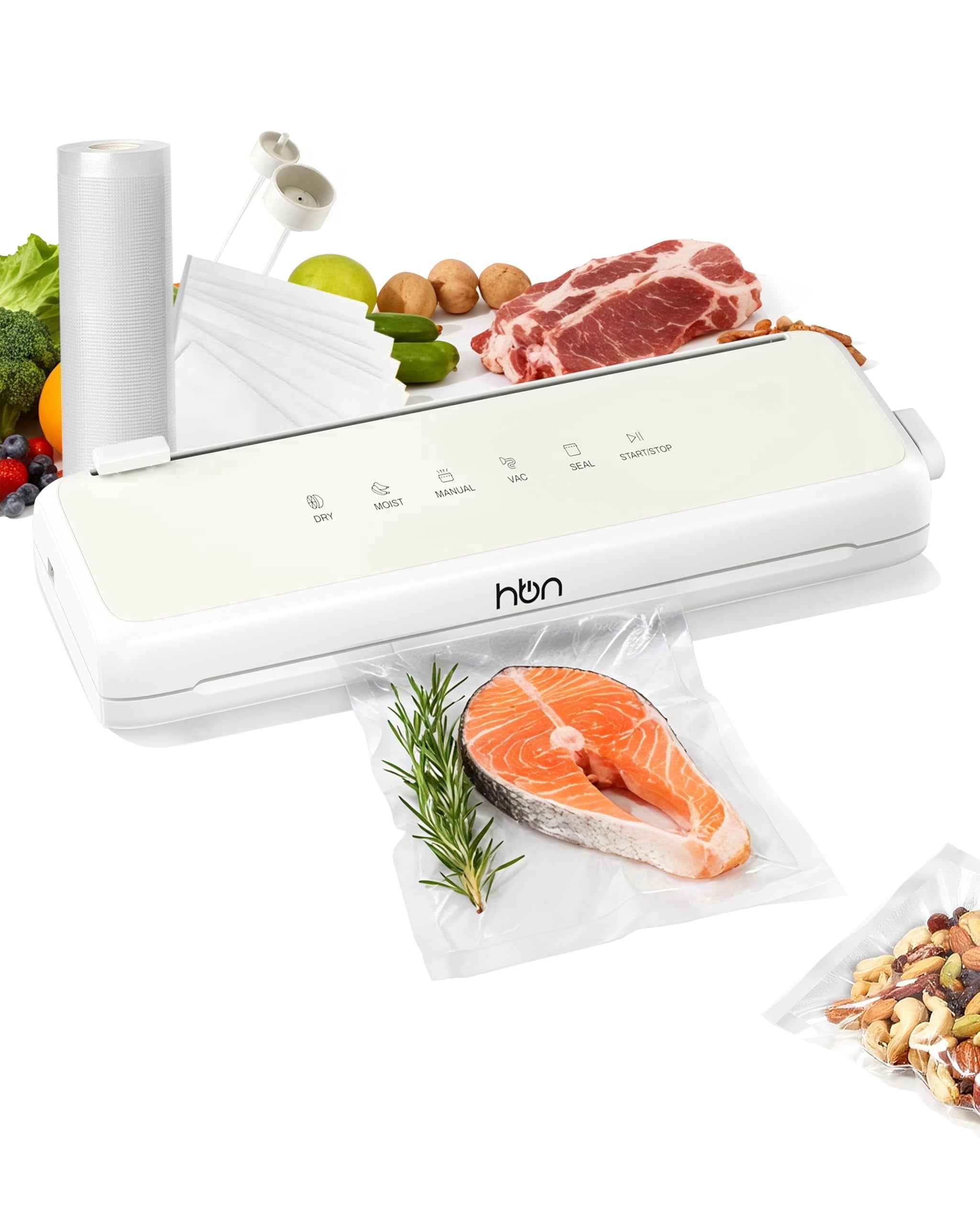 PowerXL Duo NutriSealer Elite, 6-in-1 Vacuum Sealer Machine