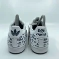 thumbnail image 4 of Adi-das Superstar Mens Size 4.5 Philip Colbert Save The Lobster White Shoes, 4 of 6