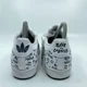 thumbnail image 4 of Adi - das Superstar Mens Size 4.5 Philip Colbert Save The Lobster White Shoes, 4 of 6