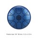 thumbnail image 4 of Handpan Lengua Tambor Acero 5 Pulgadas 8 Tonos Instrumentos Musicales Mini para Principiantes, 4 of 8