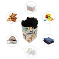 thumbnail image 7 of Yayeee Freestanding Laundry Hamper with Handle Collapsible Large Storage Basket for Clothes, Whimsical Leaves, 7 of 7