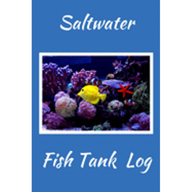 Saltwater Fish Tank Log Customized Marine Aquarium Logging Book