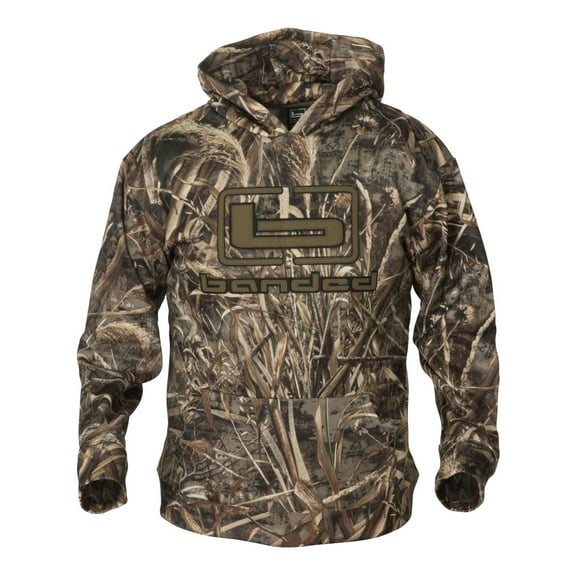 Banded Male b Logo Hoodie, Color: Realtree Max-5, Size: M (B1050007-M5-M)