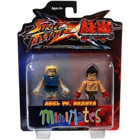 Street Fighter Minimates Series 2 Abel vs Kazuya Minifigure 2-Pack