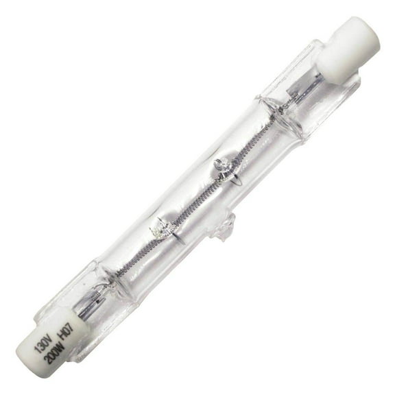 Plusrite 03363 - J130V-200/CL/SHORT 3363 200 299 watt Double Ended Halogen Light Bulb