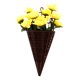 thumbnail image 1 of UPOUART Flor Ornamental Artificial De Girasol En Cesta Colgante Para Ambiente Cálido Y Natural, 1 of 7