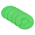 thumbnail image 1 of Unique Bargains Séparateurs de Taille de Garde-Robe Ronds Vierges, Vert, Lot de 20, 1 of 5