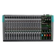 thumbnail image 1 of 16 Channels Sound Mixer Mixing DJ Console USB 48V Power 256 DSP Effects Sound Table for Stage, 1 of 5
