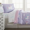 thumbnail image 6 of Wildkin Kids 100% Cotton Sheet Set for Boys and Girls - Full (Unicorn Purple), 6 of 9