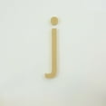 thumbnail image 1 of Package of 1, 12 Inch X 3/4" Thickness MDF Letter j in The Century Gothic Font, Thick, Lower Case for Art & Craft Project, Made in USA, 1 of 4