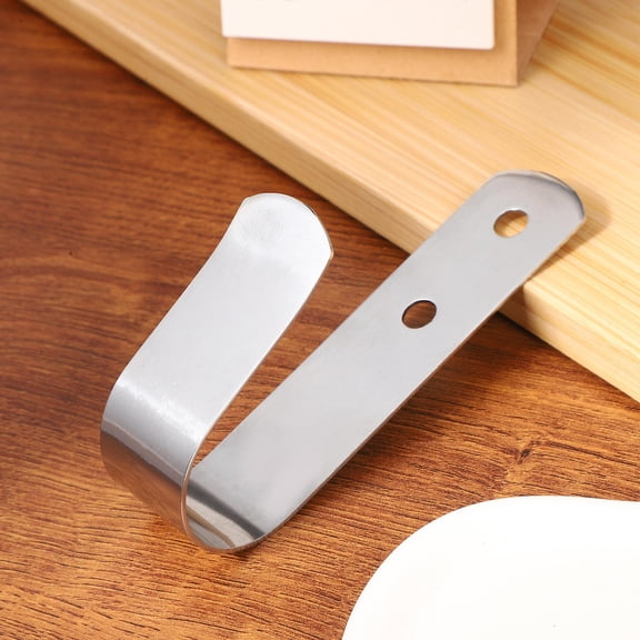 Pawsdot Stainless Steel Life Ring Bracket Plated Silver Durable for Kitchen Use