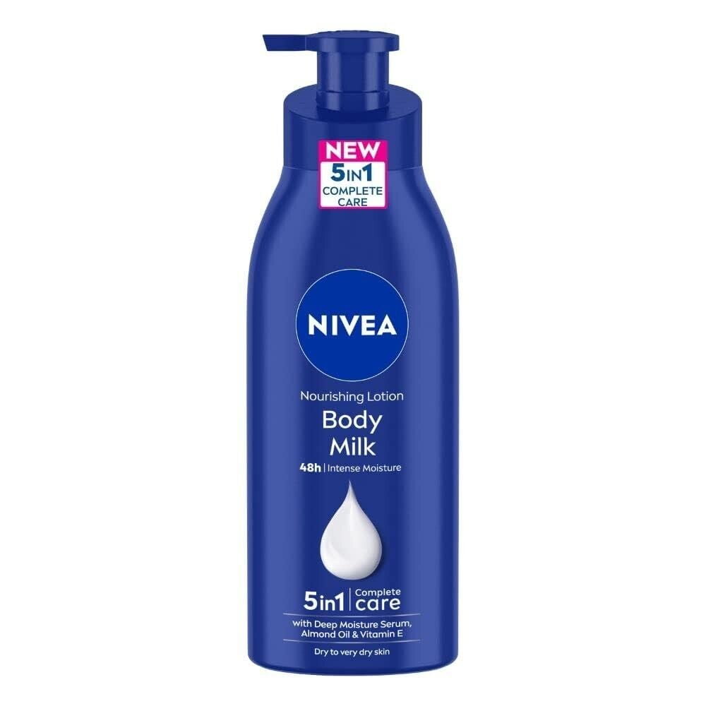 Nivea Nourishing Lotion Body Milk Richly Caring For Very Dry Skin, 400ml 2 Pack