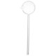 thumbnail image 3 of Long Handle Glass Spoon with Angled Pour Spout, Heat Resistant Ladle for Sauces, Desserts, and Cocktails, Elegant Design for Controlled Pouring, 3 of 4