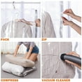 thumbnail image 6 of Clear Garment Bags for Hanging Clothes with Zipper, Dust-Proof Clothes Covers Protecting Dresses Gowns Suits, Breathable Garment Storage Bags for Closet Organization and Travel Use, 6 of 7