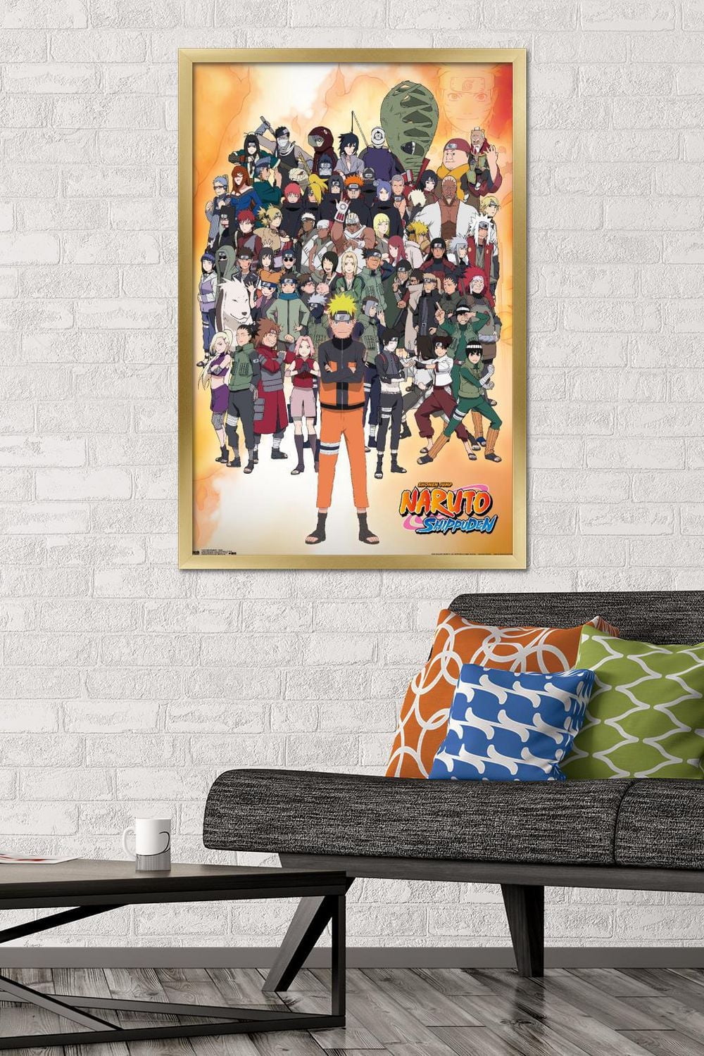 Naruto Shippuden - Group Wall Poster, 22.375" x 34"