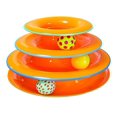 thumbnail image 1 of Petstages Tower of Tracks Ball and Track Interactive Toy for Cats, Fun Cat Game, 1 of 3