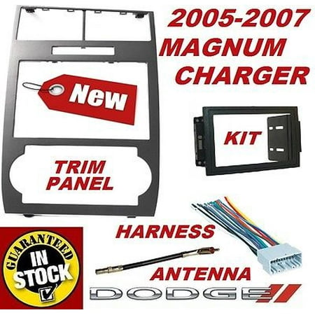 05 06 07 DODGE CHARGER MAGNUM Radio Stereo Car Installation DOUBLE DIN DASH KIT