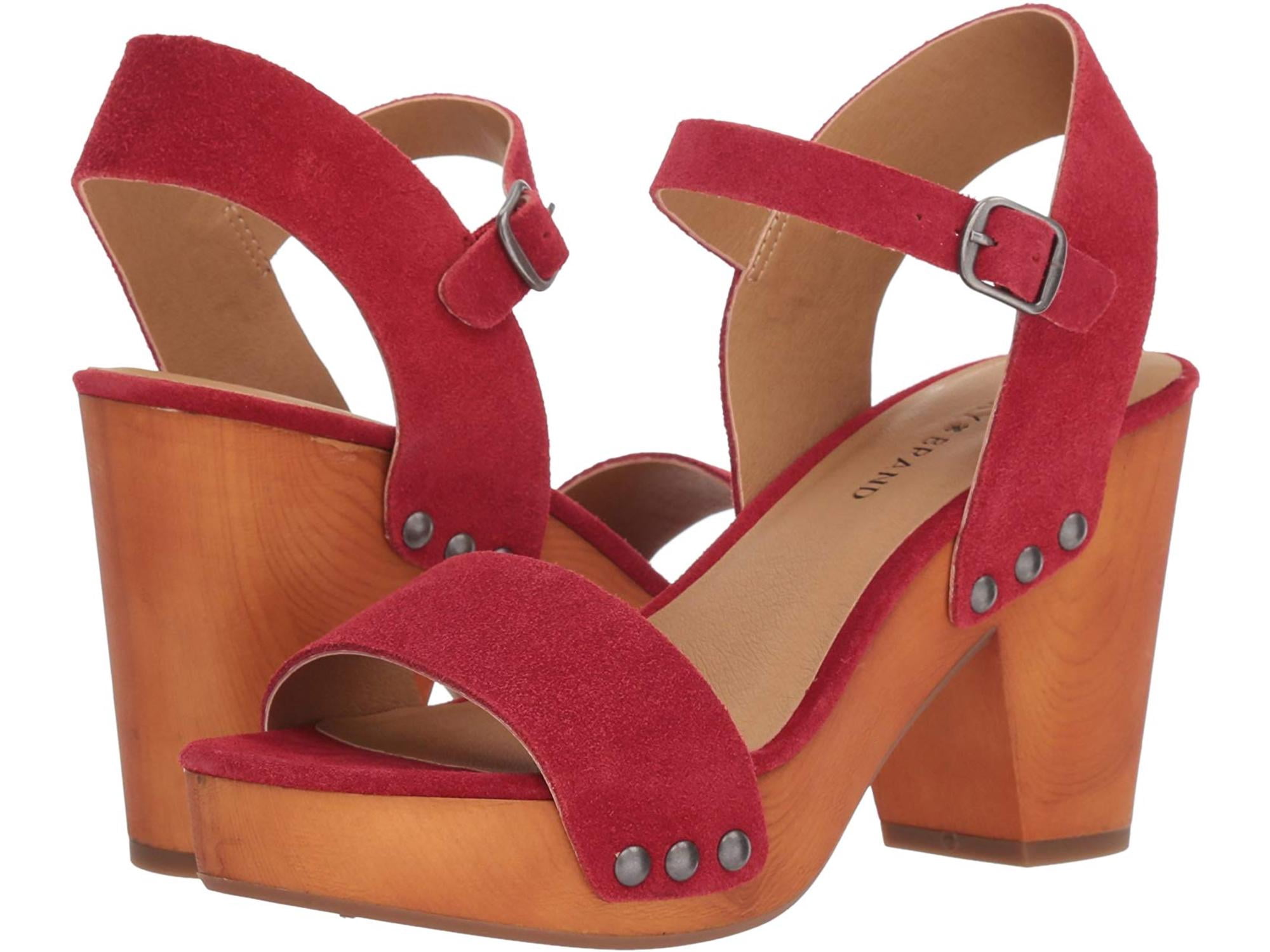 lucky trisa wood sandal