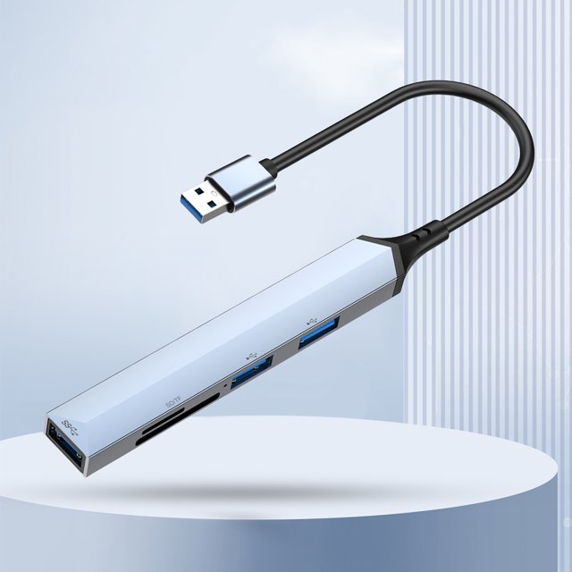 4 en 1/5 en 1 USB C HUB USB3.0/USB2.0 Adaptador divisor múltiple Accesorios para computadora portátil