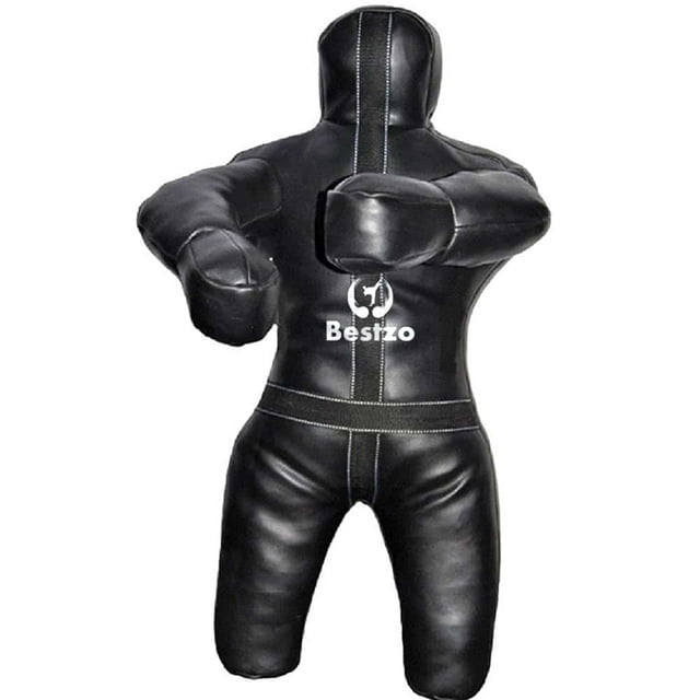 Bestzo Mannequin de Lancer et de Grappling MMA Jiu Jitsu Judo Noir - Non Rempli