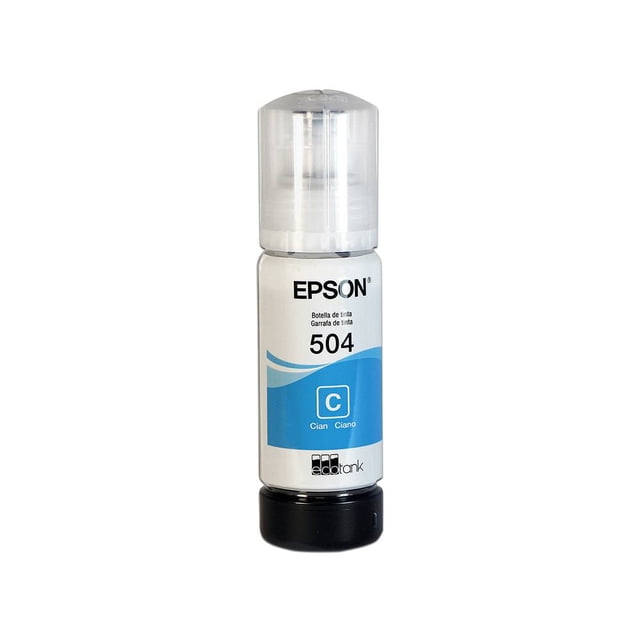 Botella de Tinta Epson T504220-AL Cian