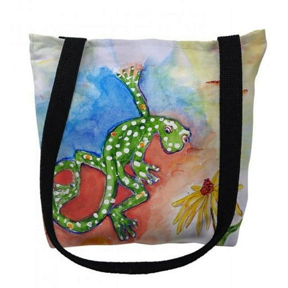 Gecko Small Tote Bag 13x13 16 inches x 16 inches